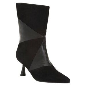CAVERLEY SHOES Leather And Suede Mary Boots